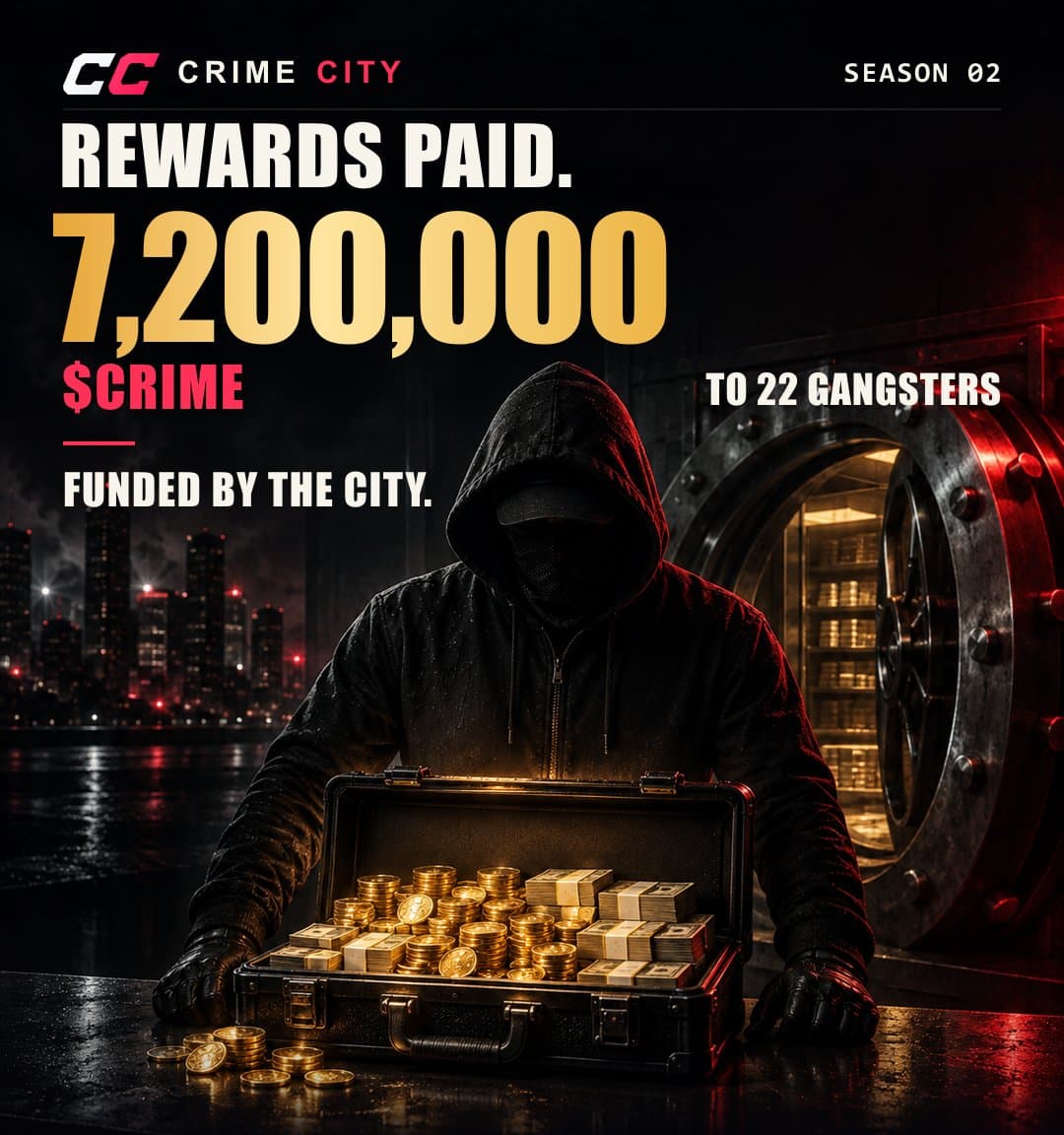 Crime City Season 2 Launch