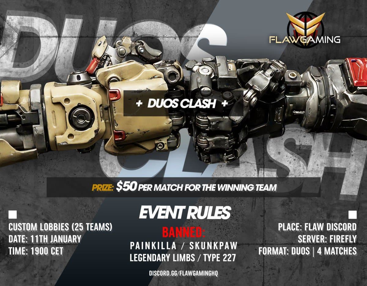 Duos Clash by Flaw Gaming