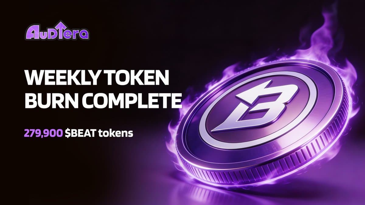 Weekly $BEAT Token Burn